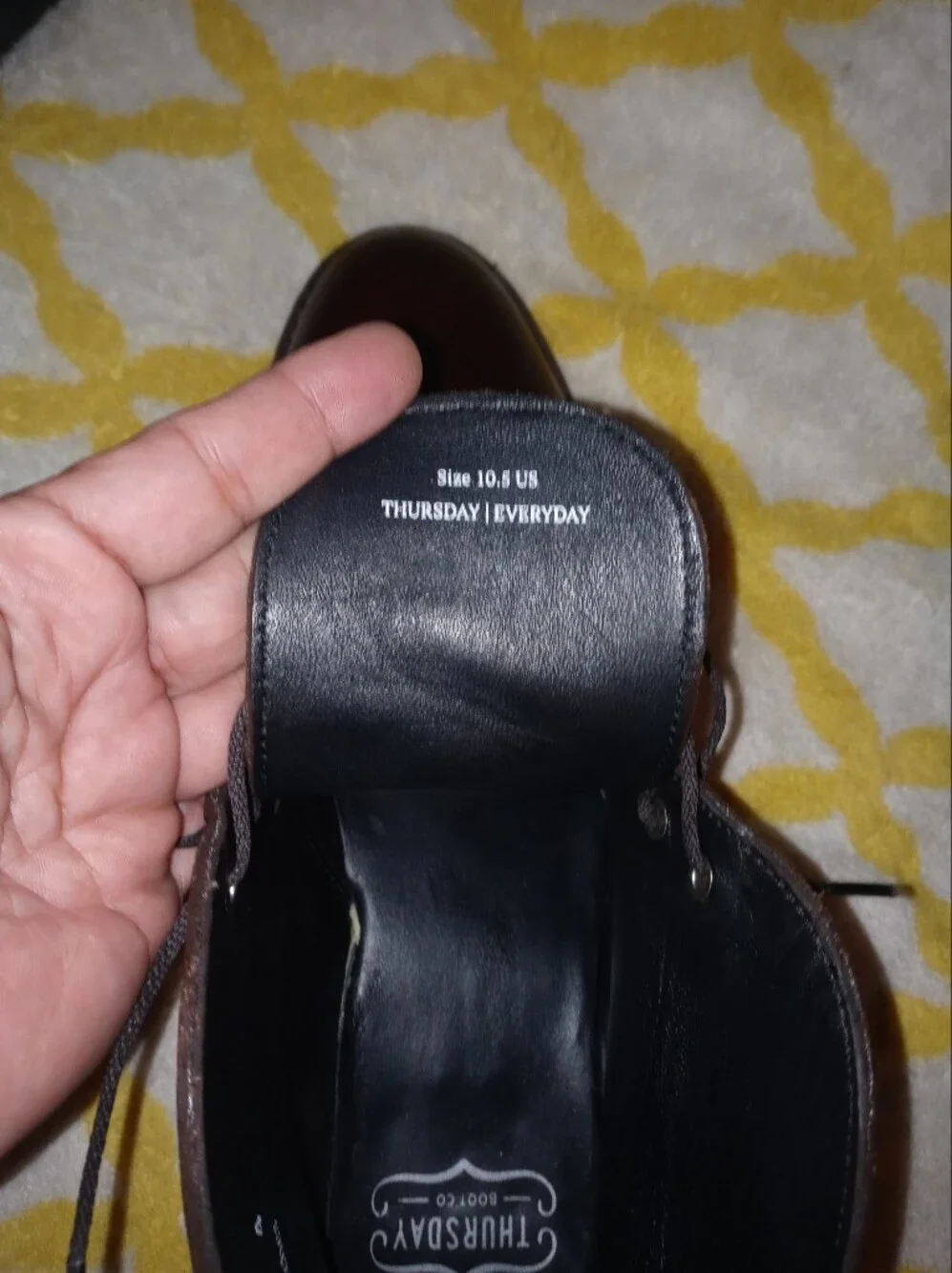 Thursday Boot Company pre owned